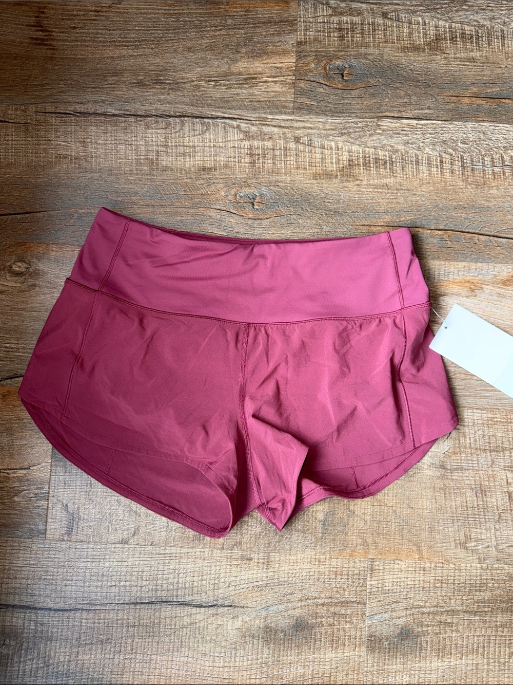 Mulled Wine Lululemon Speed Up HR Short 2.5” Lined